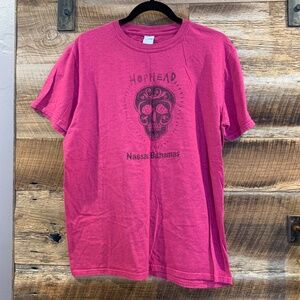 EUC - Hophead - Graphic Tee - Pink - L